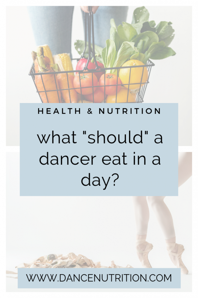 What Should a Dancer Eat in A Day?