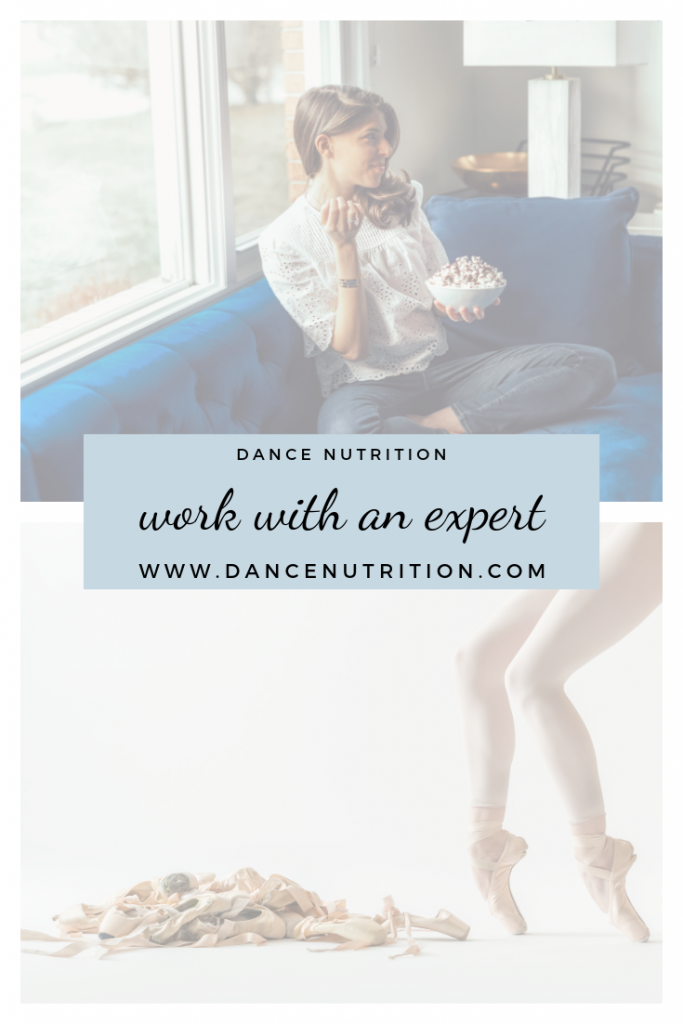 dance nutrition | work with an expert