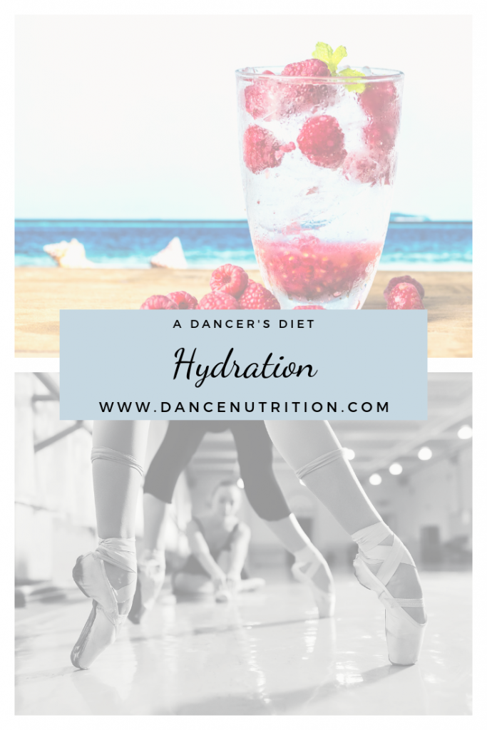 Hydration for dancers