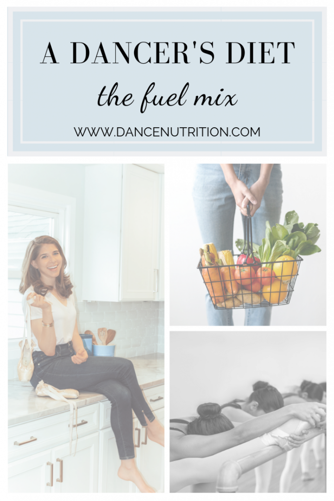 a dancer's diet the fuel mix
