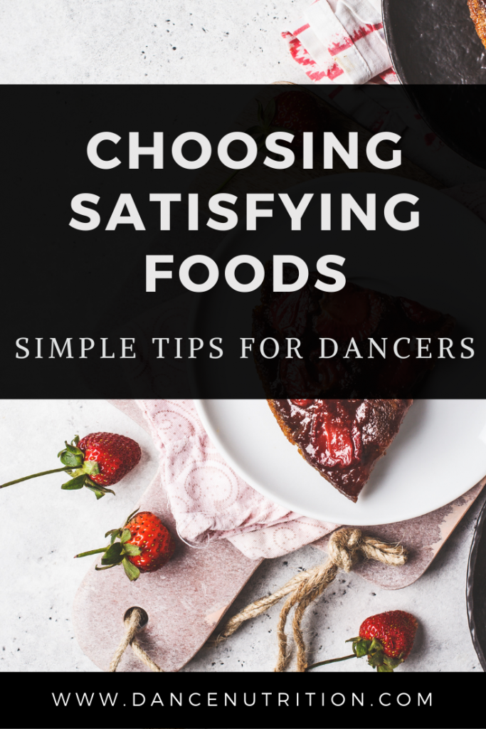 choose satisfying foods