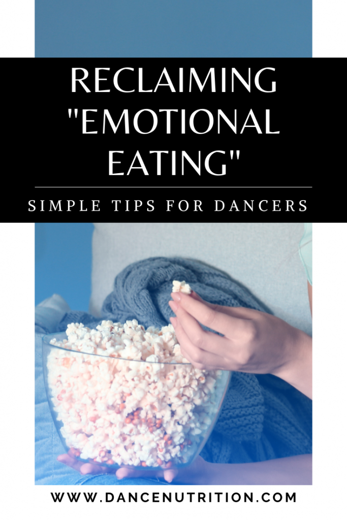 dancers and emotional eating