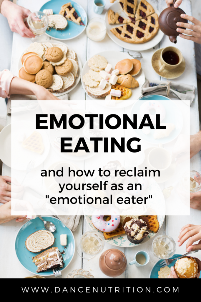 dancers and emotional eating
