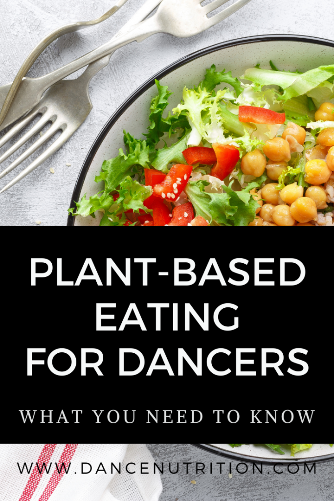 dancers and plant based eating