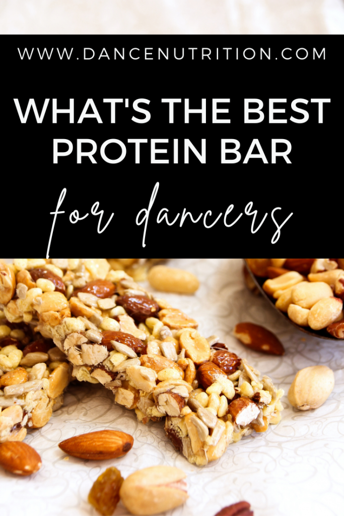 protein bars for dancers